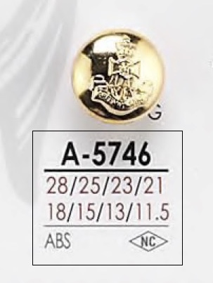 A5746 ABS Resin Rectangle Ring Leg And Glossy Button IRIS