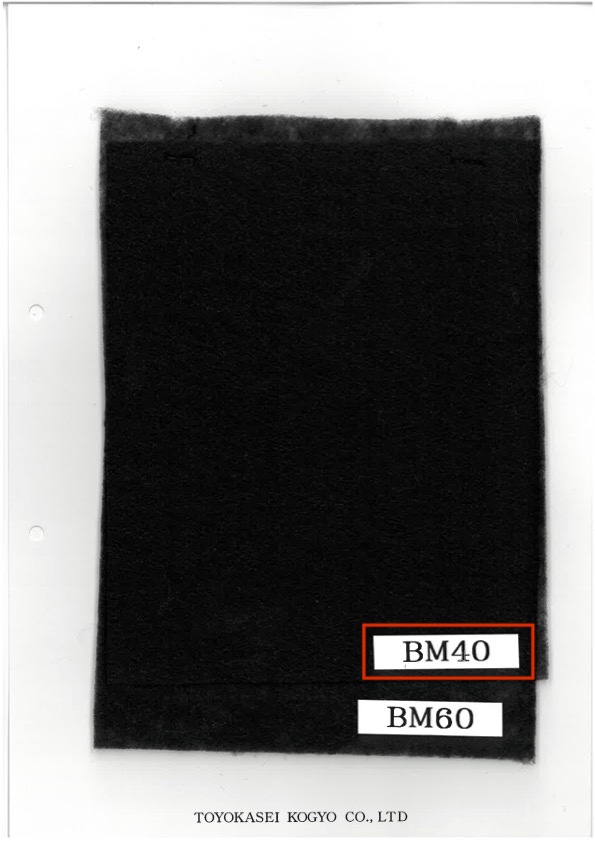 BM40 Colored Quilt Batting Black Magic BM Series[Interlining]