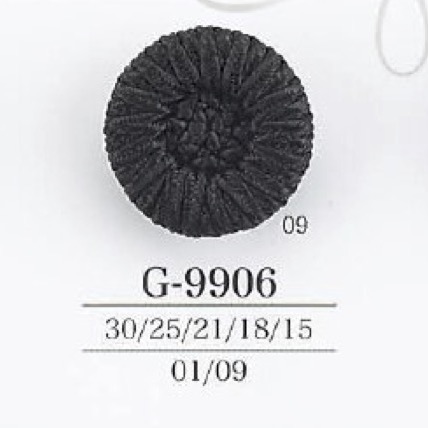 G9906 Cord/Nylon Resin Square Foot Button IRIS