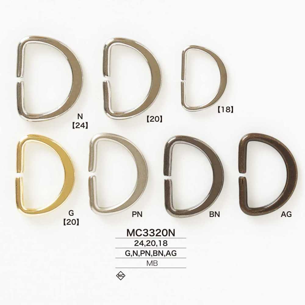 MC3320N Brass D Ring[Buckles And Ring] IRIS