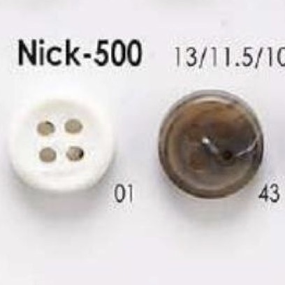 NICK500 Urea Resin 4-hole Button