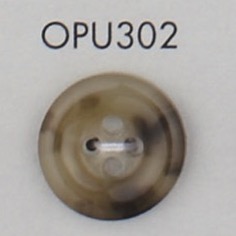 OPU302 Urea Resin Rimmed 4-hole Button