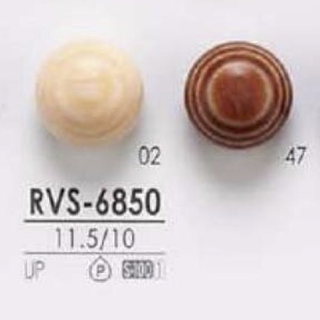 RVS6850 Polyester Resin Tunnel Foot Button IRIS