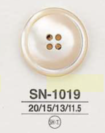 SN1019 Takase Shell 4-hole Button