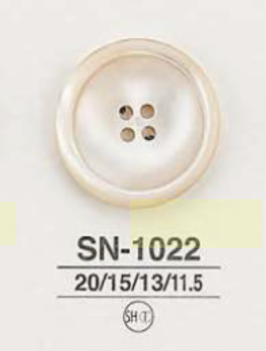 SN1022 Takase Shell 4-hole Button