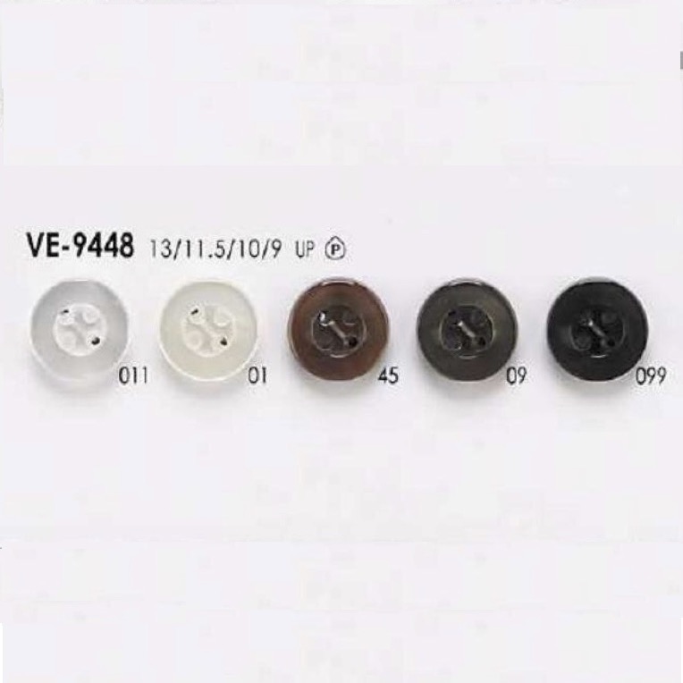 VE9448 Polyester Resin 4-hole Button IRIS