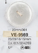 VE9569 Polyester Resin 4-hole Button IRIS