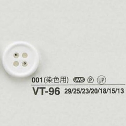 VT96 Polyester Resin 4-hole Button IRIS