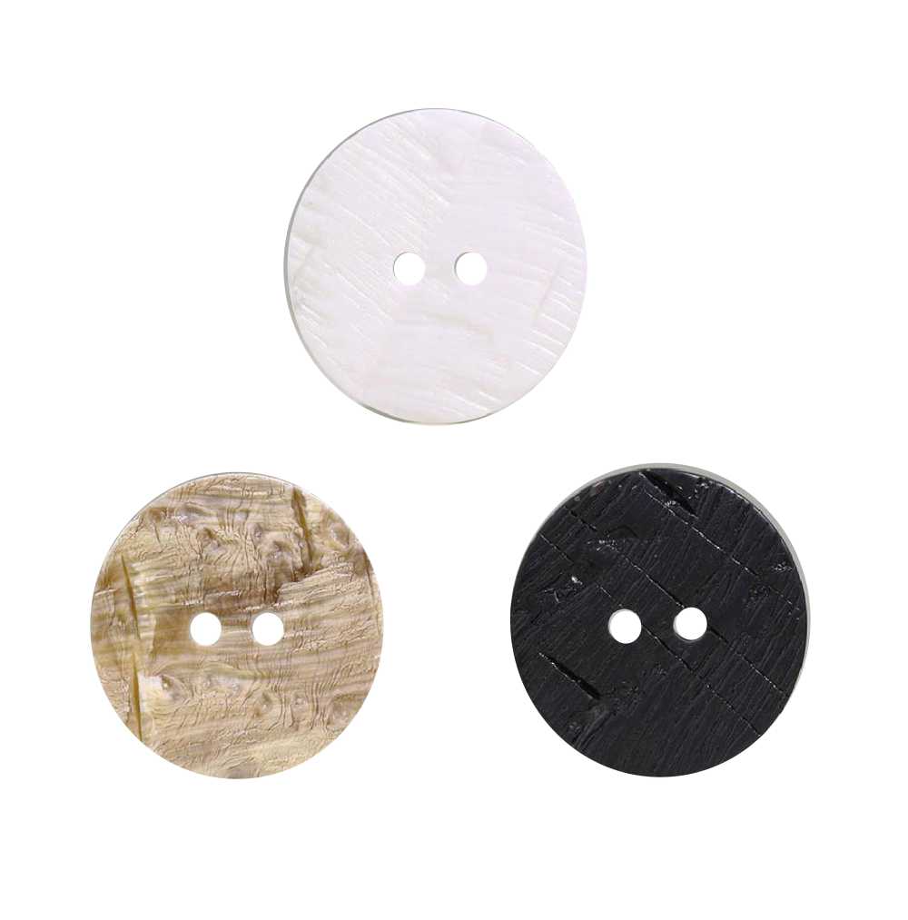 VT9919 Polyester Resin Two-hole Button IRIS