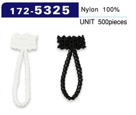 172-5325 Button Loop Chain Cord Type Overall Length 32 Mm (500 Pieces)[Button Loop Frog Button] DARIN