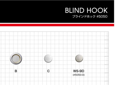 5050 B/C/D SET Blind Hook Under Parts (Socket/Stud/Post SET) 15MM[Press Fastener Eyelet Washer] Morito