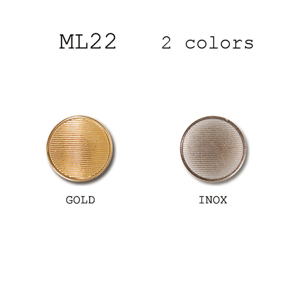 ML-22 Italian Metal Buttons UBIC SRL