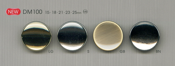 DM100 Simple And Elegant Metal Button DAIYA BUTTON