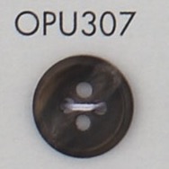 OPU307 Tortoiseshell 4-hole Polyester Buttons DAIYA BUTTON