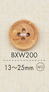 BXW200 Natural Material Wood 4-hole Button DAIYA BUTTON