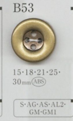 B53 ABS Resin 4-hole Button DAIYA BUTTON(DAIYA BUTTON)