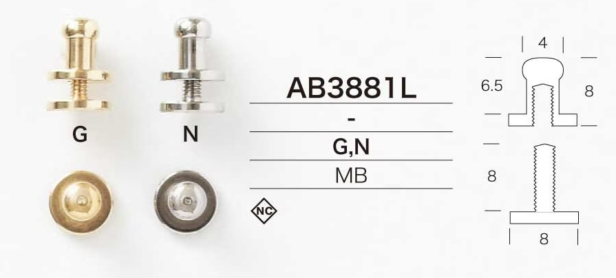 AB3881L AB3881L Screw-type Top Part[Other Miscellaneous Goods] IRIS