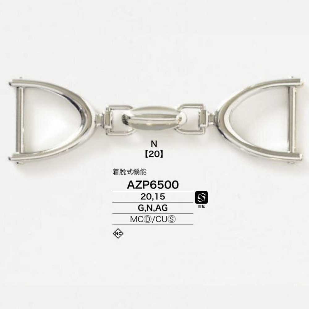 AZP6500 Die-cast/spring-made Bit Hardware[Buckles And Rings] IRIS