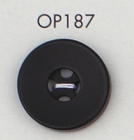 OP187 Polyester Resin 4-hole Button