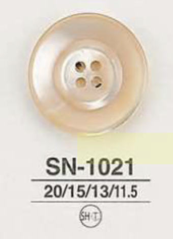 SN1021 Shell Shell 4-hole Button IRIS