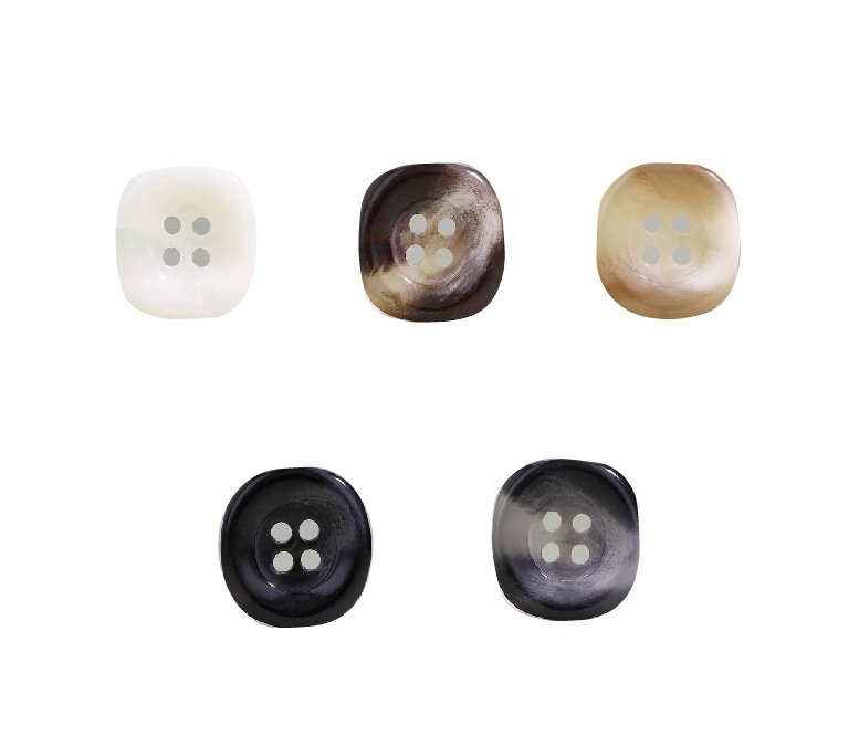 VT9934 Polyester Resin 4-hole Button IRIS