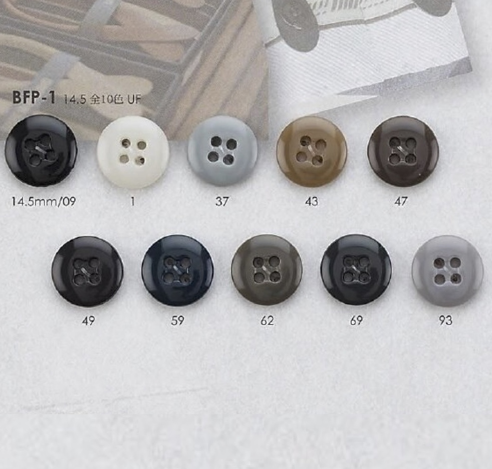 BFP1 Urea Resin 4-hole Button IRIS