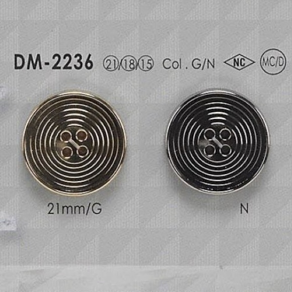 DM2236 Die-cast 4-hole Button IRIS