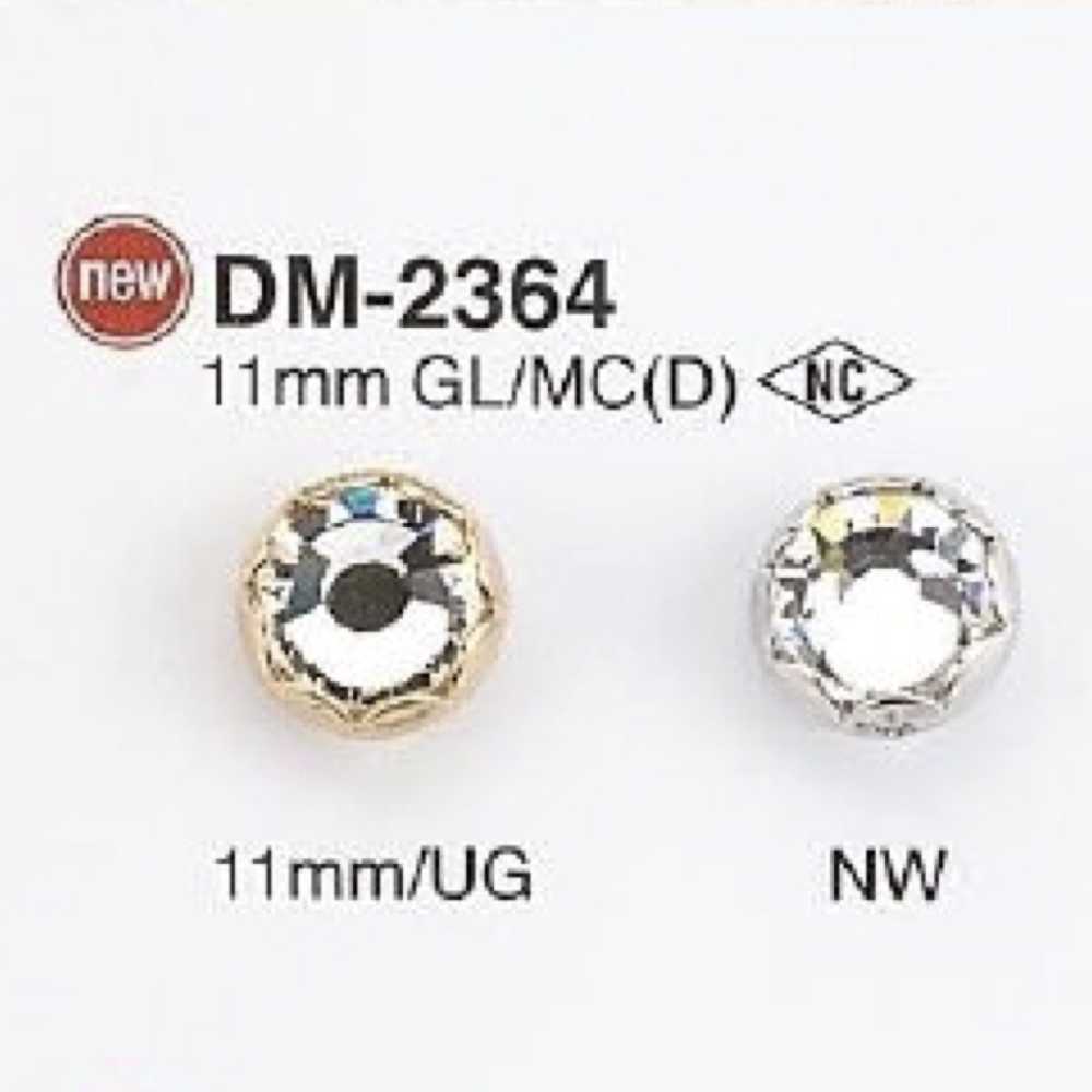 DM2364 Glass/die-cast Jumper Button IRIS