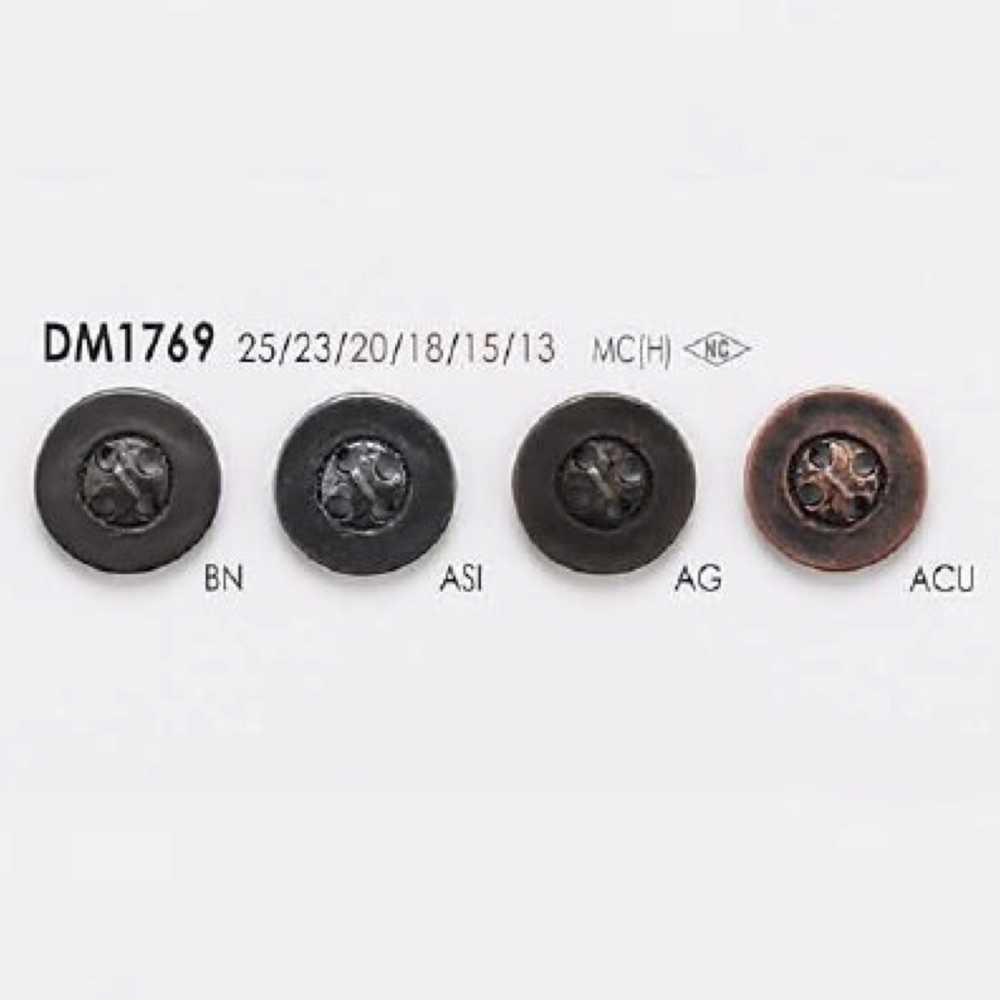 DM1769 High Metal 4-hole Button IRIS