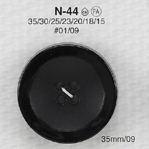 N44 Nylon Resin 4-hole Button IRIS