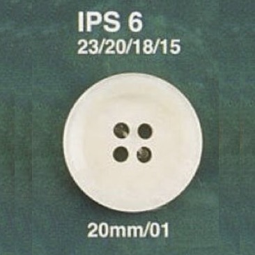 IPS6 Polyester Resin 4-hole Button IRIS