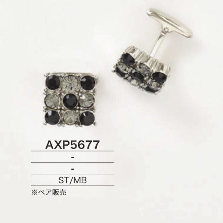 AXP5677 Stone/Brass Cufflinks[Other Miscellaneous Goods] IRIS