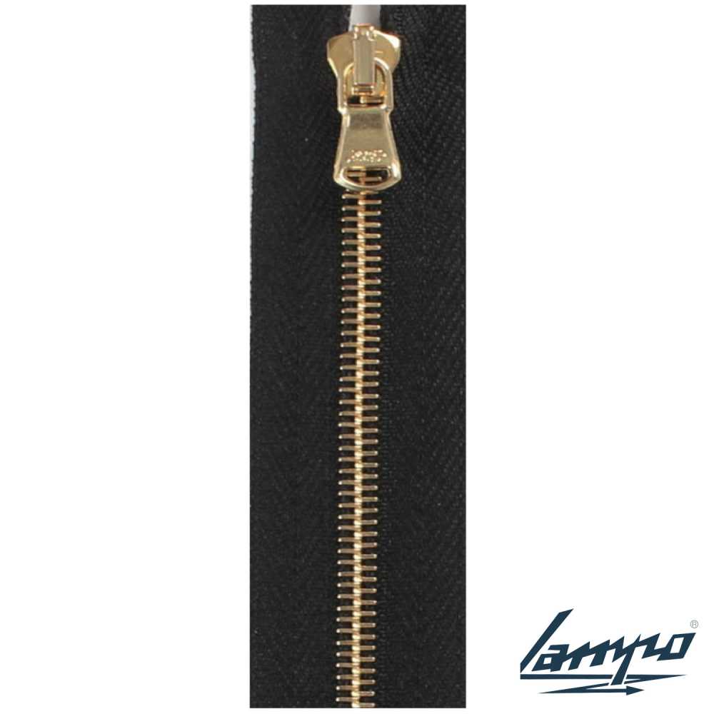 SL-3-C-SAE-TWOE Super Lampo Size 3 Gold Two Way Separator[Zipper] LAMPO(GIOVANNI LANFRANCHI SPA)