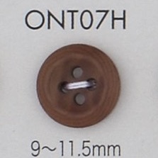 ONT07H Natural Material Corozo Nut 4 Hole Button DAIYA BUTTON