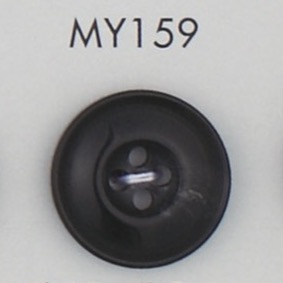 MY159 Polyester Resin Buffalo-style 4-hole Button