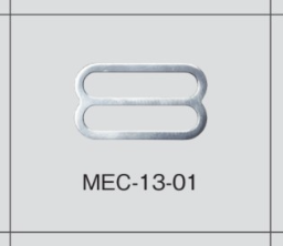 MEC-13-01 Bra Strap Adjuster For Thin Materials 13mm[Buckles And Ring] Morito