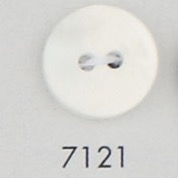 7121 Polyester Resin 2-hole Button DAIYA BUTTON