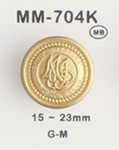 MM704K Metal Button DAIYA BUTTON(DAIYA BUTTON)