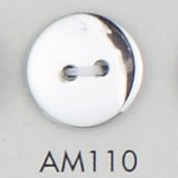 AM110 Acrylic/polyester Resin Two-hole Button DAIYA BUTTON(DAIYA BUTTON)