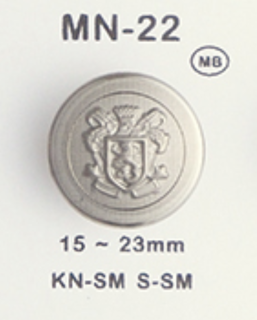 MN-22 Metal Button DAIYA BUTTON