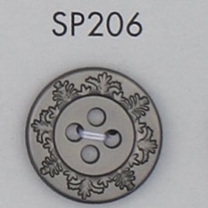 SP206 ABS Resin Plated Buttons DAIYA BUTTON