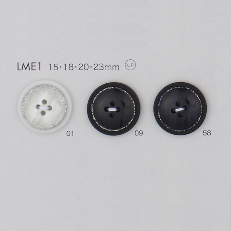 LME1 Polyester Resin 4-hole Button DAIYA BUTTON