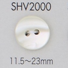 SHV2000 2つ穴 貝ボタン[Button] DAIYA BUTTON(DAIYA BUTTON)