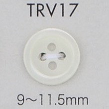 TRV17 4-hole, Bordered Shell Button DAIYA BUTTON(DAIYA BUTTON)