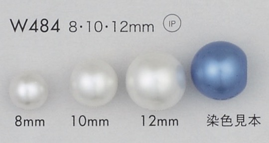 W484 Round Pearl[Miscellaneous Goods And Others] DAIYA BUTTON(DAIYA BUTTON)