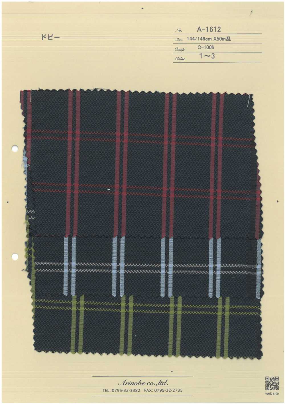 A-1612 Dobby[Textile / Fabric] ARINOBE CO., LTD.