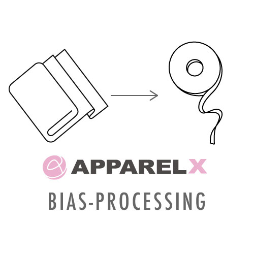 BIAS-PROCESSING Bias Tape Cutting (Textile Width 131cm Or More)[System]