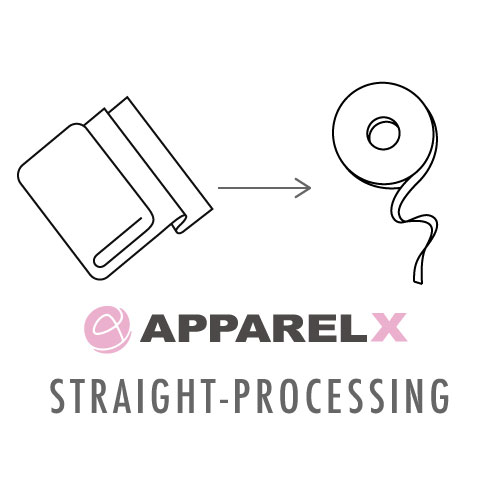 STRAIGHT-PROCESSING Straight Cut (Fabric Width 135 Cm Or Less)[System]