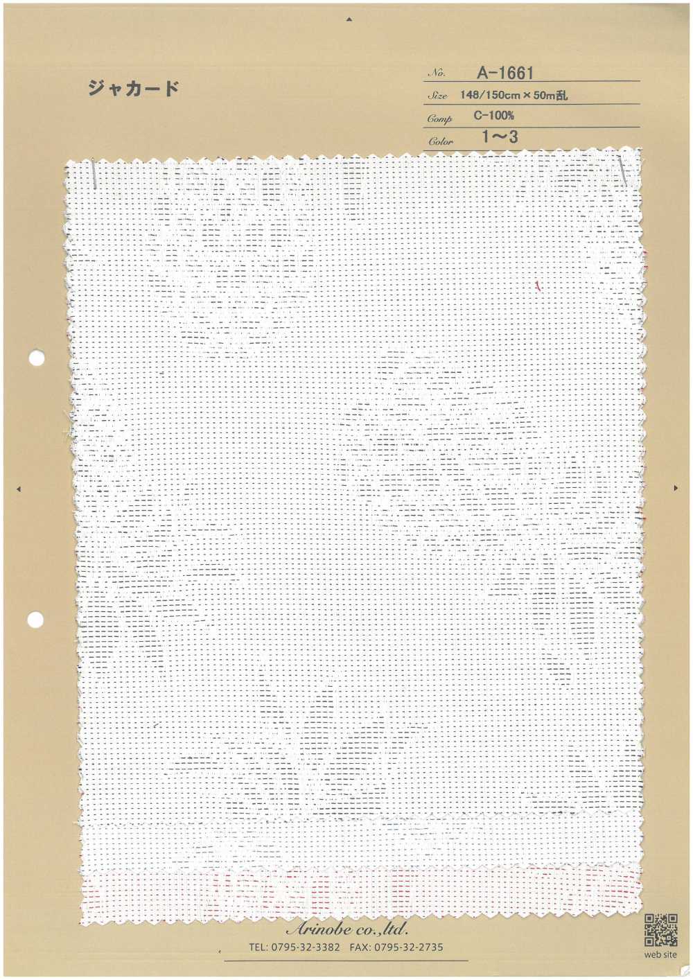 A-1661 Jacquard[Textile / Fabric] ARINOBE CO., LTD.