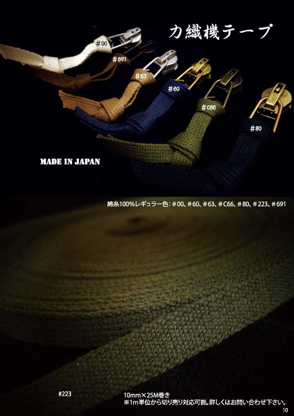 WALDES-TAPE WALDES® Power Loom Tape[Zipper] Asahi Zipper